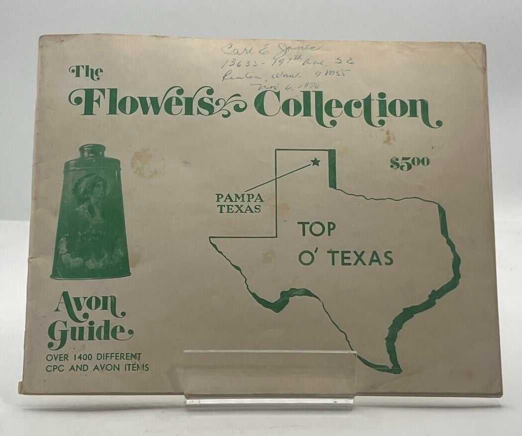 The Flower Collection - Avon Guide Over 1400 Different Avon Items PAPERBACK