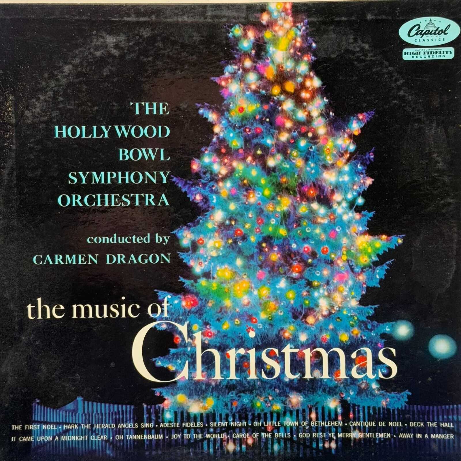 The Hollywood Bowl Symphony Orchestra- The Music of Christmas- Capital P8393