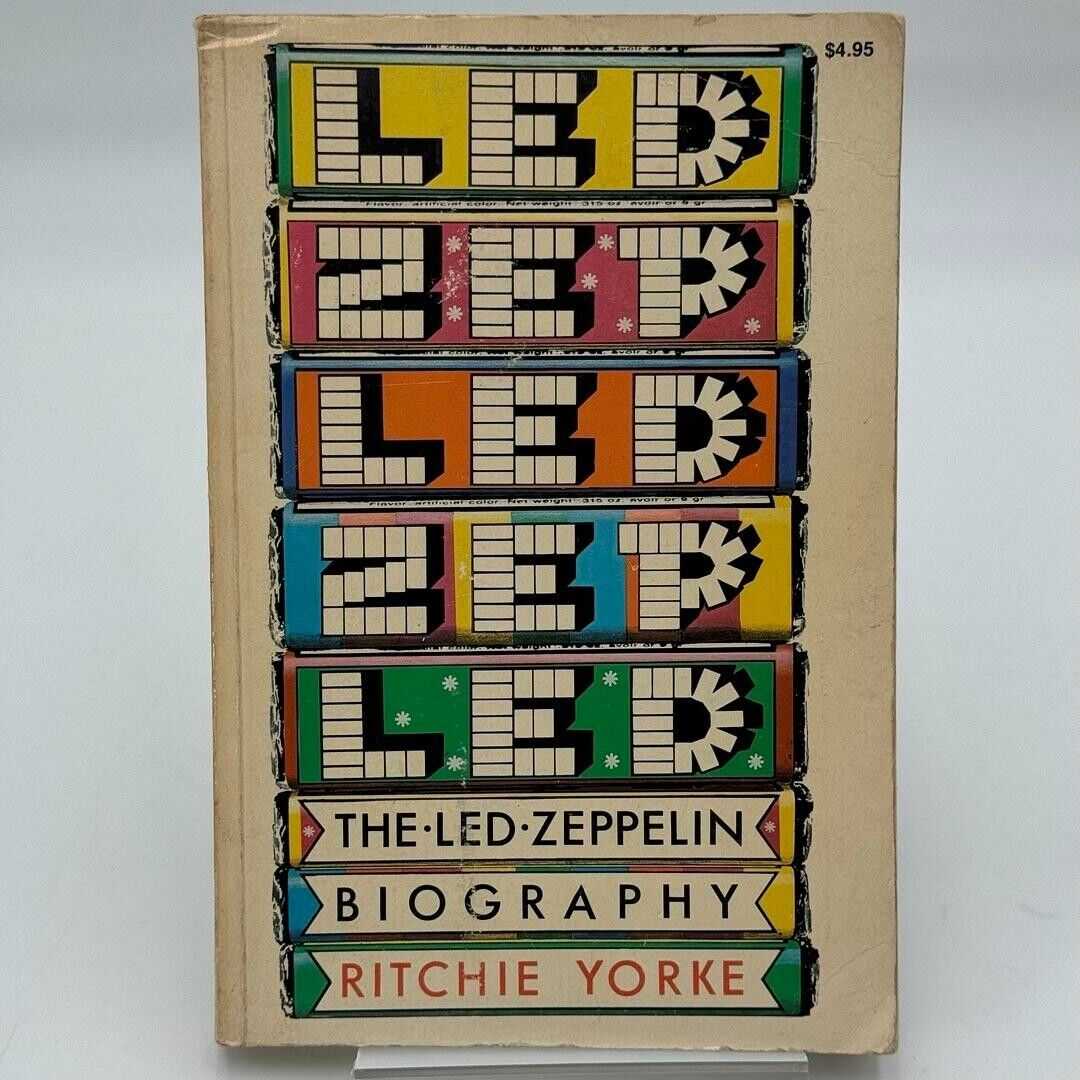The Led Zeppelin Biography by Ritchie Yorke (1976, Trade Paperback)