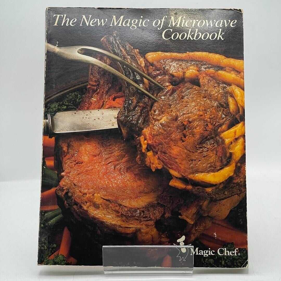 The New Magic of Microwave Cookbook Magic Chef paperback 1978