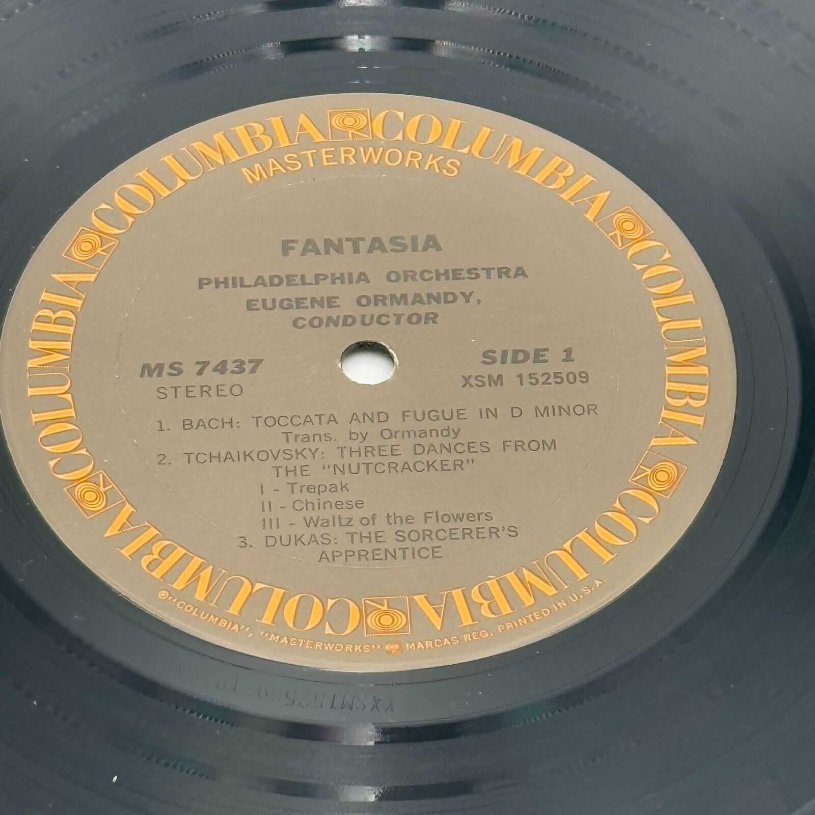 The Philadelphia Orchestra Eugene Ormandy Favorite Selections From Fantasia LP