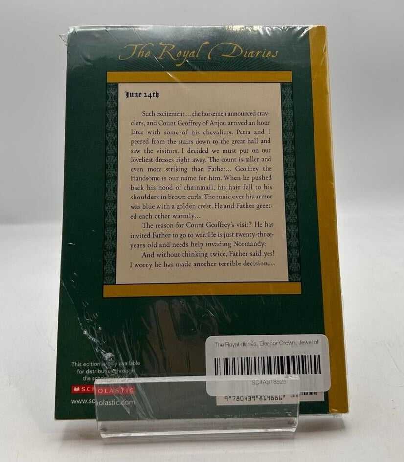 The Royal Diaries - Eleanor: Crown Jewel of Aquitaine by Kristiana Gregory HC