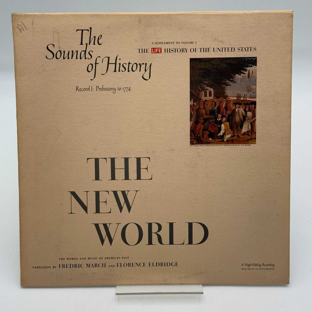 The Sounds of History The New World Record 1 Vinyl LP Record Time Life