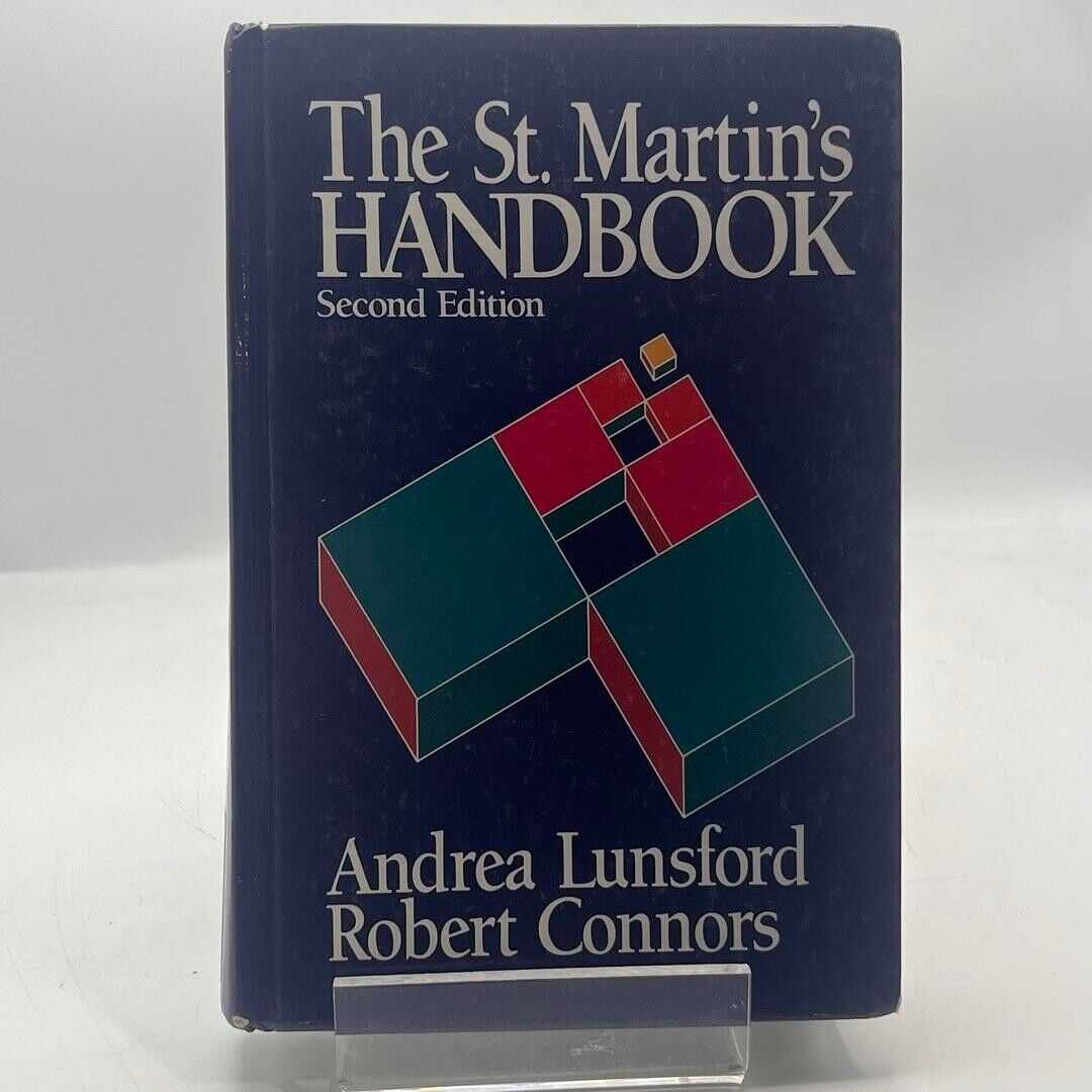 The St. Martin's Handbook Second Edition by Andrea A. Lunsford & Robert Connors