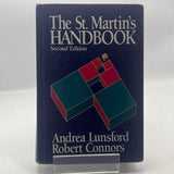 The St. Martin's Handbook Second Edition by Andrea A. Lunsford & Robert Connors