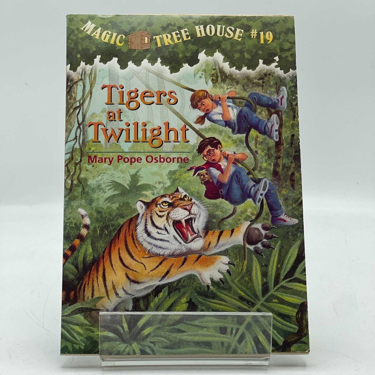 Tigers at Twilight (Magic Tree House, No. 19) by Mary Pope Osborne, Sal Murdocc