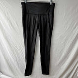 Time & Tru Faux Leather Pants Black Leggings Women’s Size M 8-10 Medium