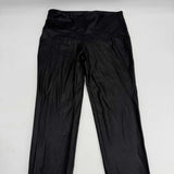 Time & Tru Faux Leather Pants Black Leggings Women’s Size M 8-10 Medium