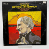 Toscanini Beethoven Ninth Symphony RCA Victrola VIC-1607 Classical Mono EX