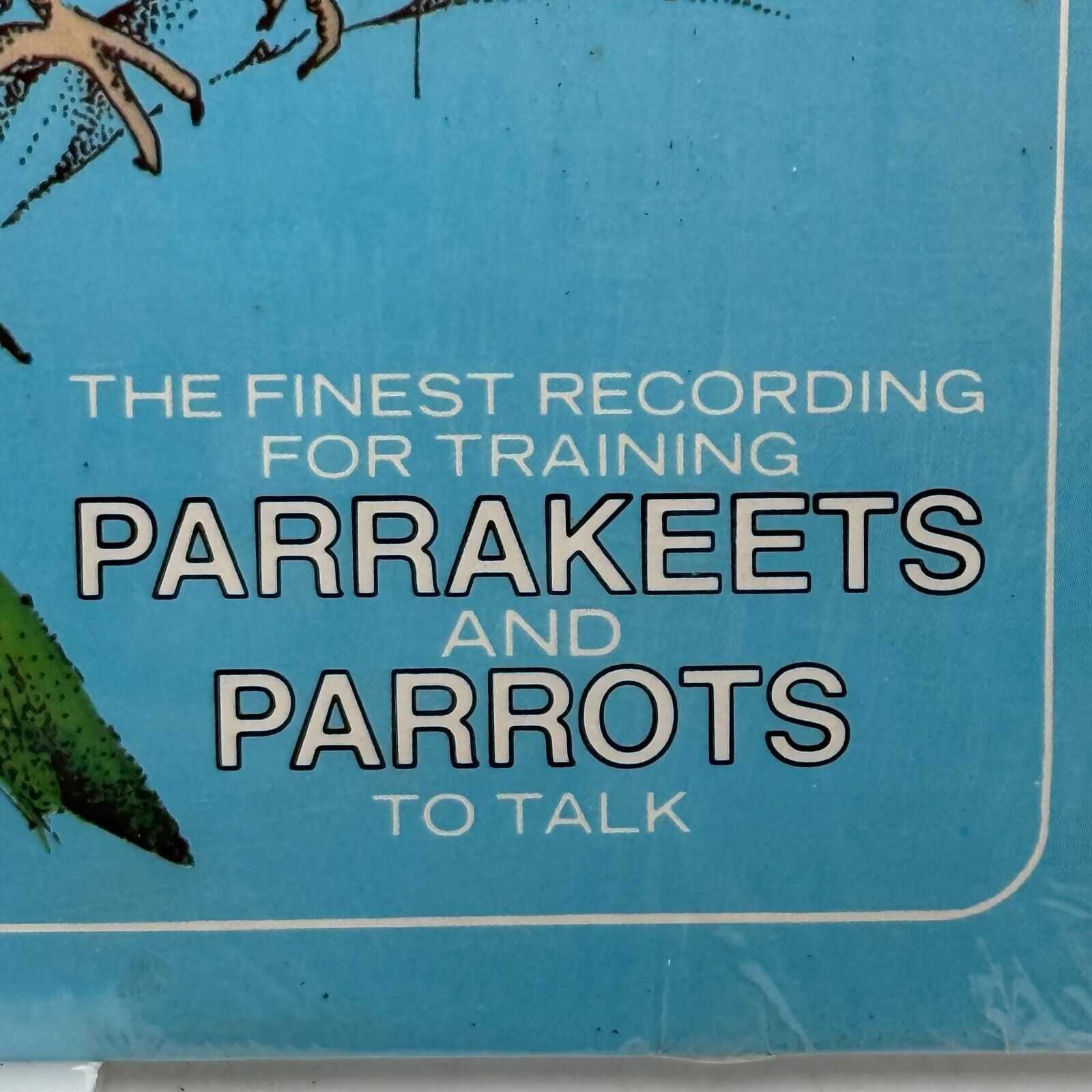 Train Your Bird to Talk 14 Lessons Plus Training Method Vinyl LP, 1976 PET 3137