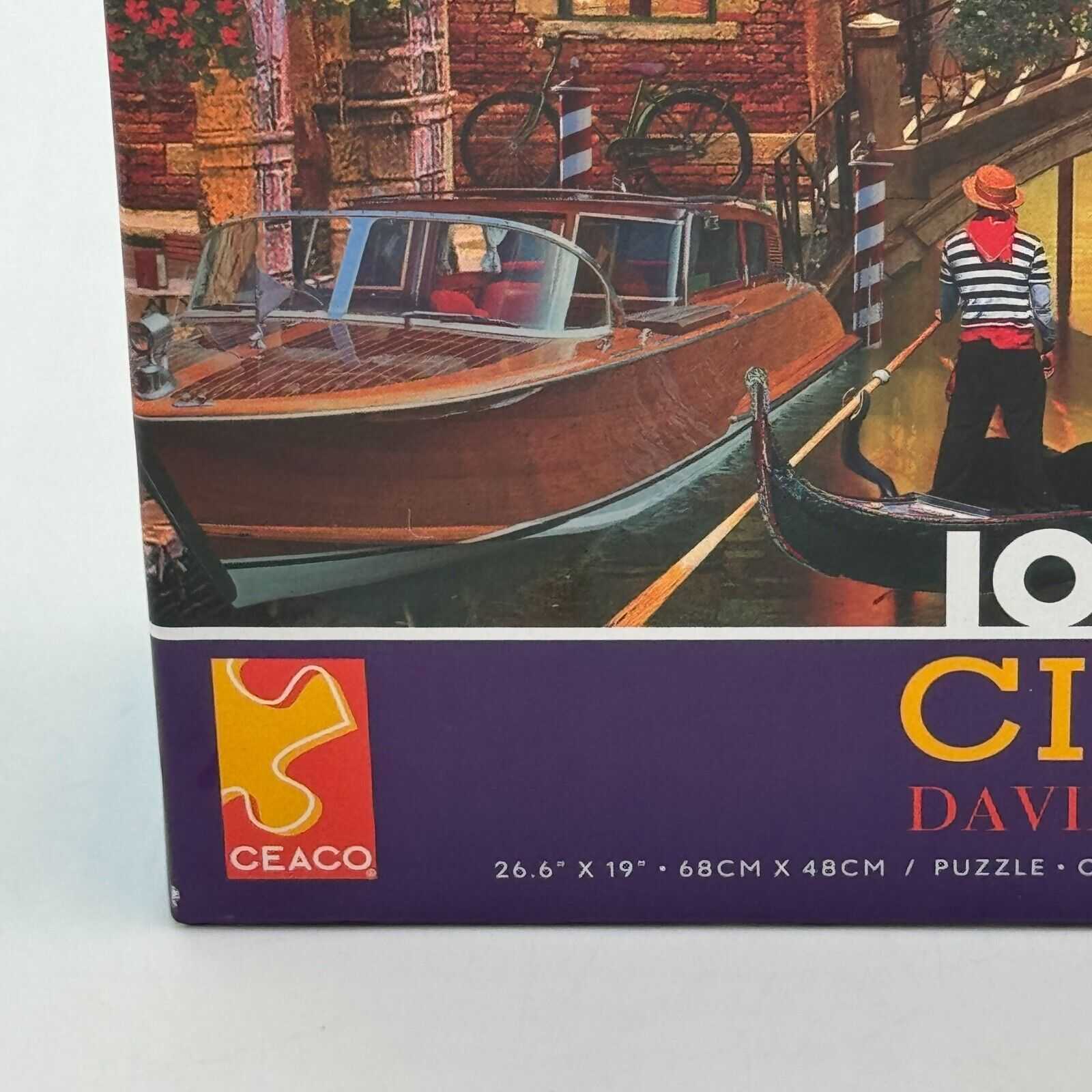 VENICE CITIES by David Maclean Jigsaw Puzzle 1000 Pieces Ceaco Poster