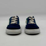 Vans Old Skool Yacht Club Shoes Green Blue Red White 500714 Toddler US Size 9