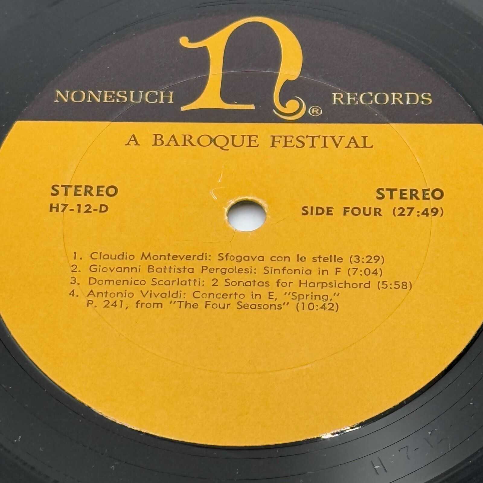 Various - A Baroque Festival (2xLP, Comp, RE) VG+ - 3331734699