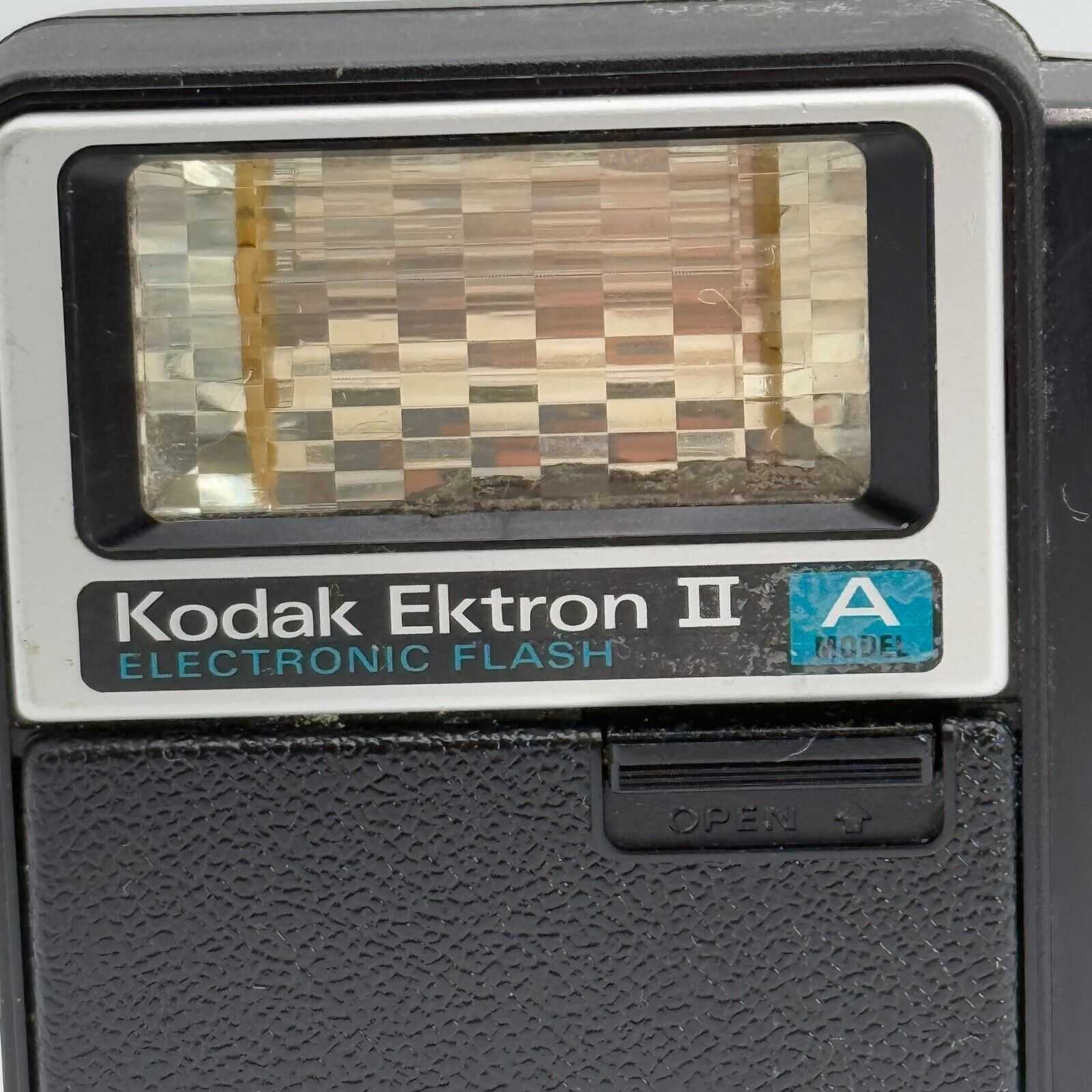 Vintage Kodak Ektron II Model A Electronic Flash - Original Box Manual Untested