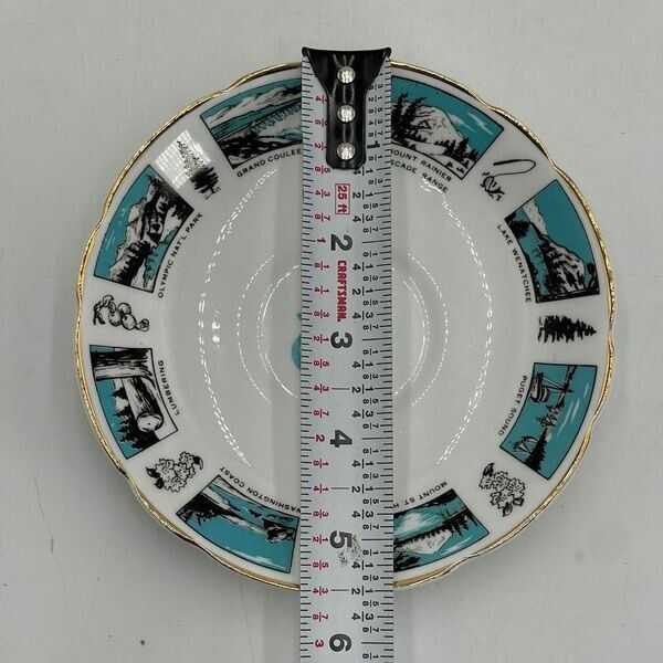 Vintage Seattle World's Fair 1962 Space Needle Bone China Saucer