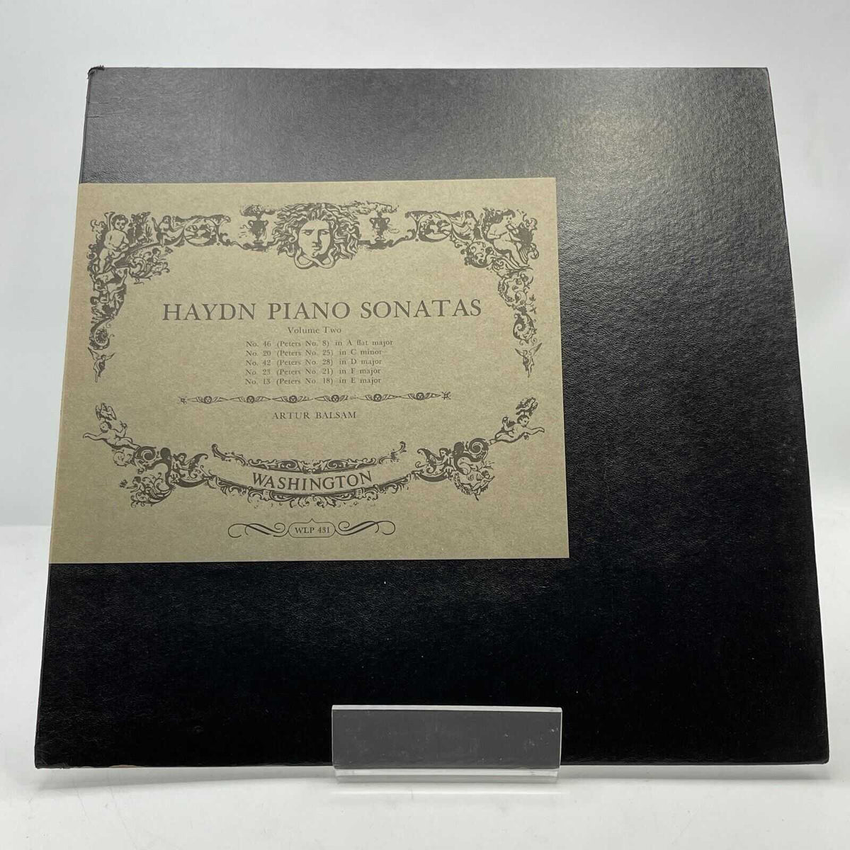 Washington WLP 431 LP Haydn Piano Sonatas, Artur Balsam