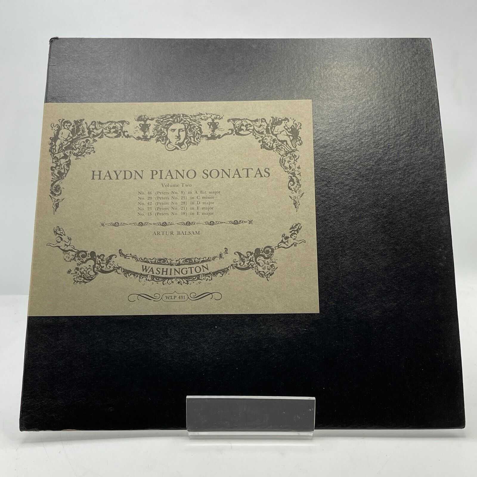 Washington WLP 431 LP Haydn Piano Sonatas, Artur Balsam