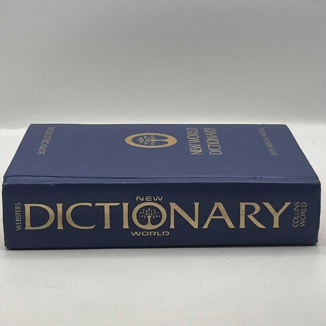 Websters New World Dictionary of the American Language 2nd College Edition HC