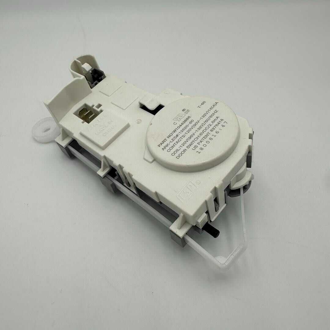 Whirlpool WPW10443885 Genuine OEM Washer Door Lock Latch Switch W10443885