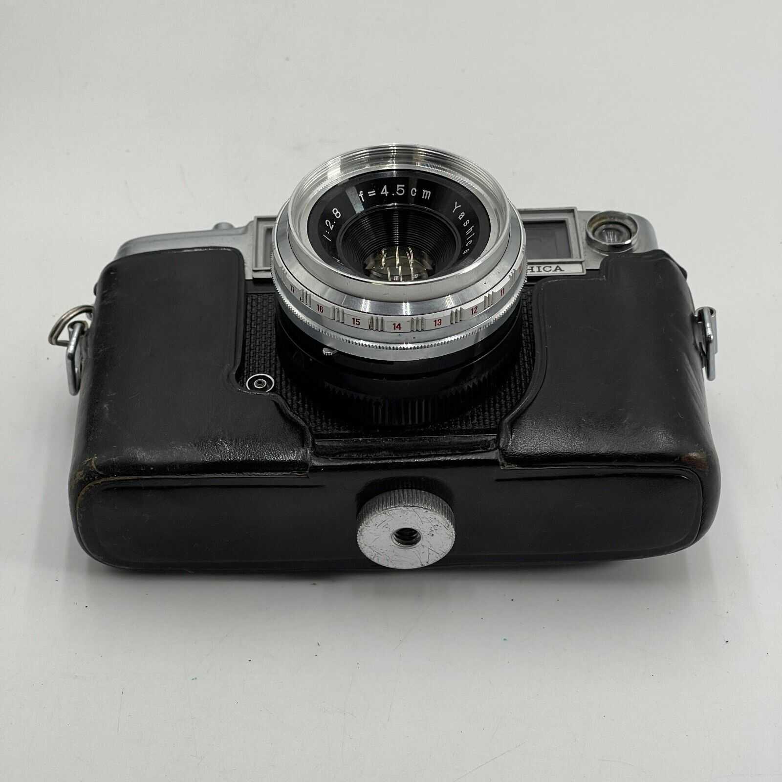 Yashica Minister-D 35mm Rangefinder + Yashinon 45mm f 2.8 Lens - Parts Repair