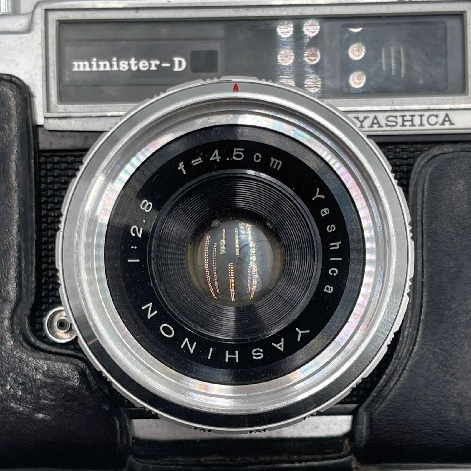 Yashica Minister-D 35mm Rangefinder + Yashinon 45mm f 2.8 Lens - Parts Repair