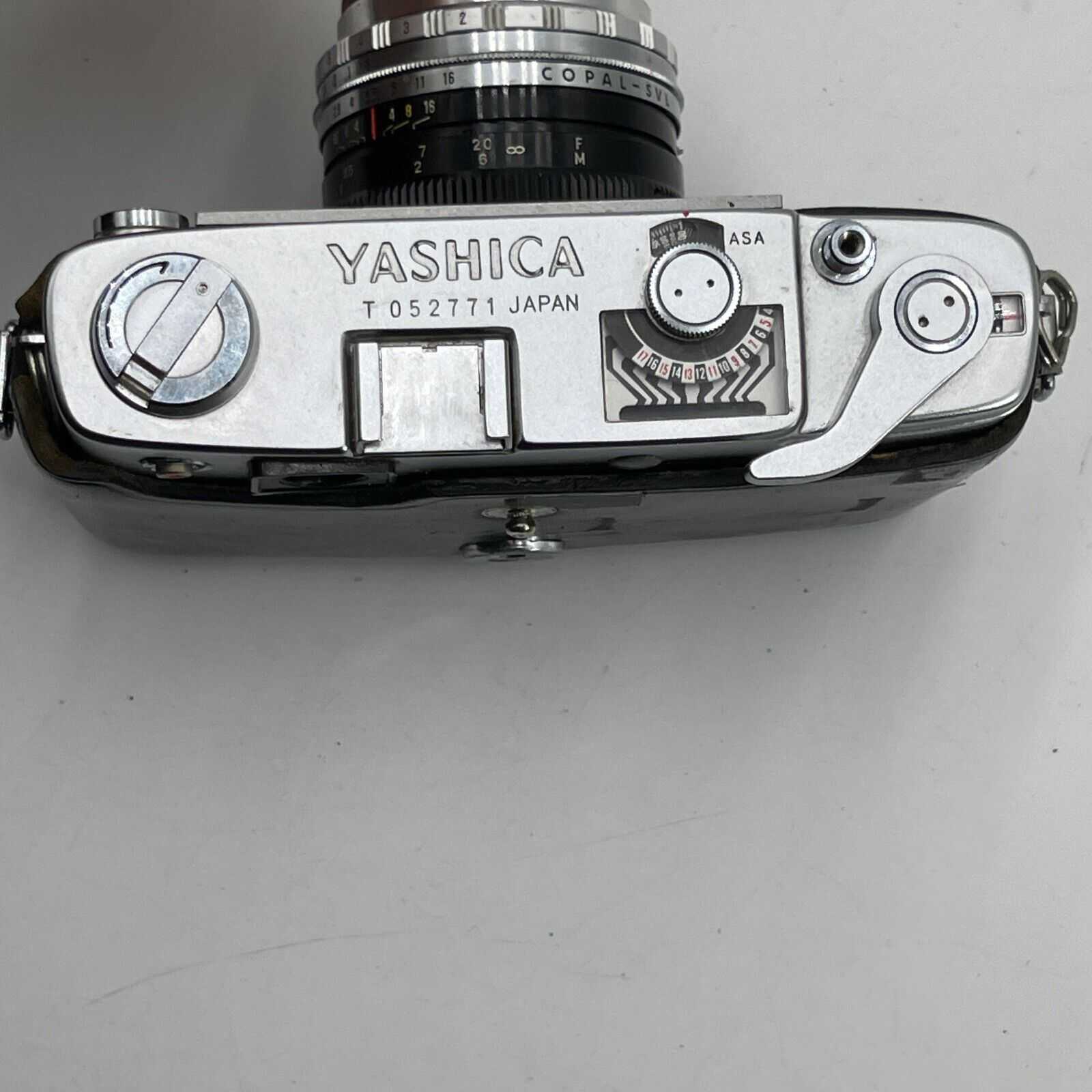 Yashica Minister-D 35mm Rangefinder + Yashinon 45mm f 2.8 Lens - Parts Repair